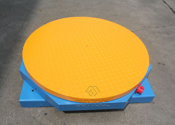 Small Pallet Low High Profile Stretch Wrap Turntable Stretch Wrapper Machine 48 Inch Round Rotable