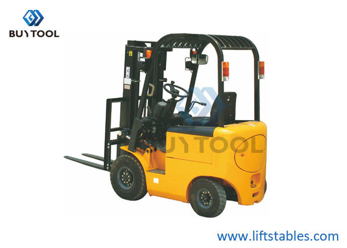 Four 4 Wheel Drive Electric Forklift Truck 1500kg Cpd1530 Auxiliary Equipments