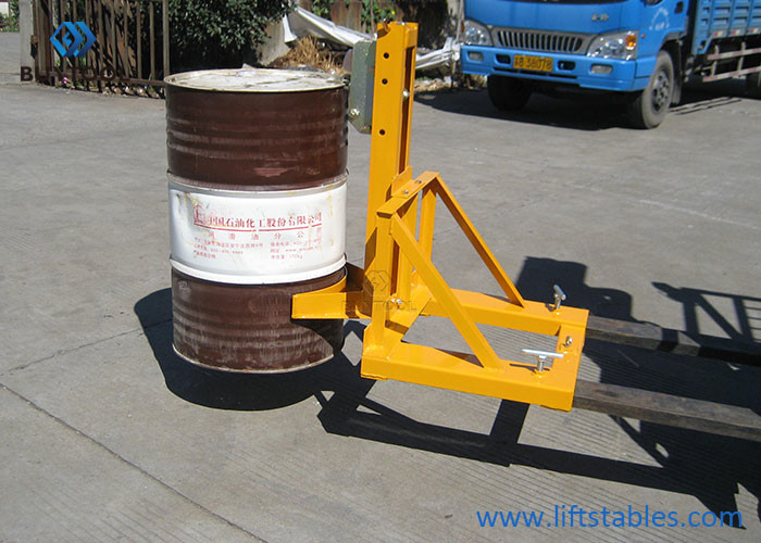 Yellow Tractor Forklift Attachment 720kg Loading Capacity